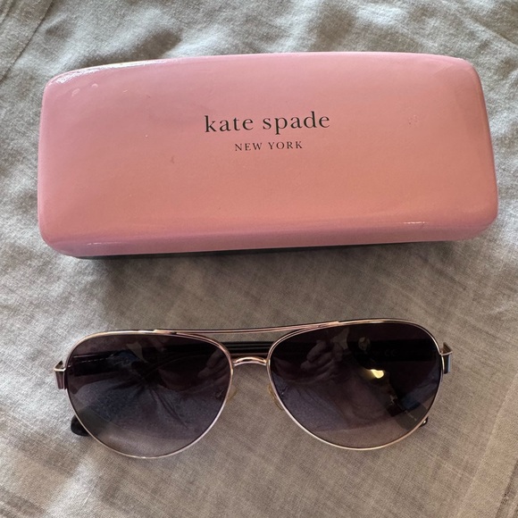 Kate Spade Sunglasses with Pink Case - Picture 1 of 6